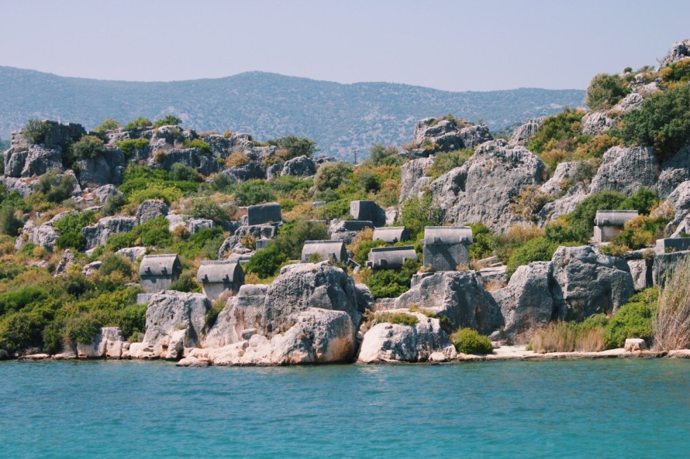 Ucagiz Koyu lahitleri